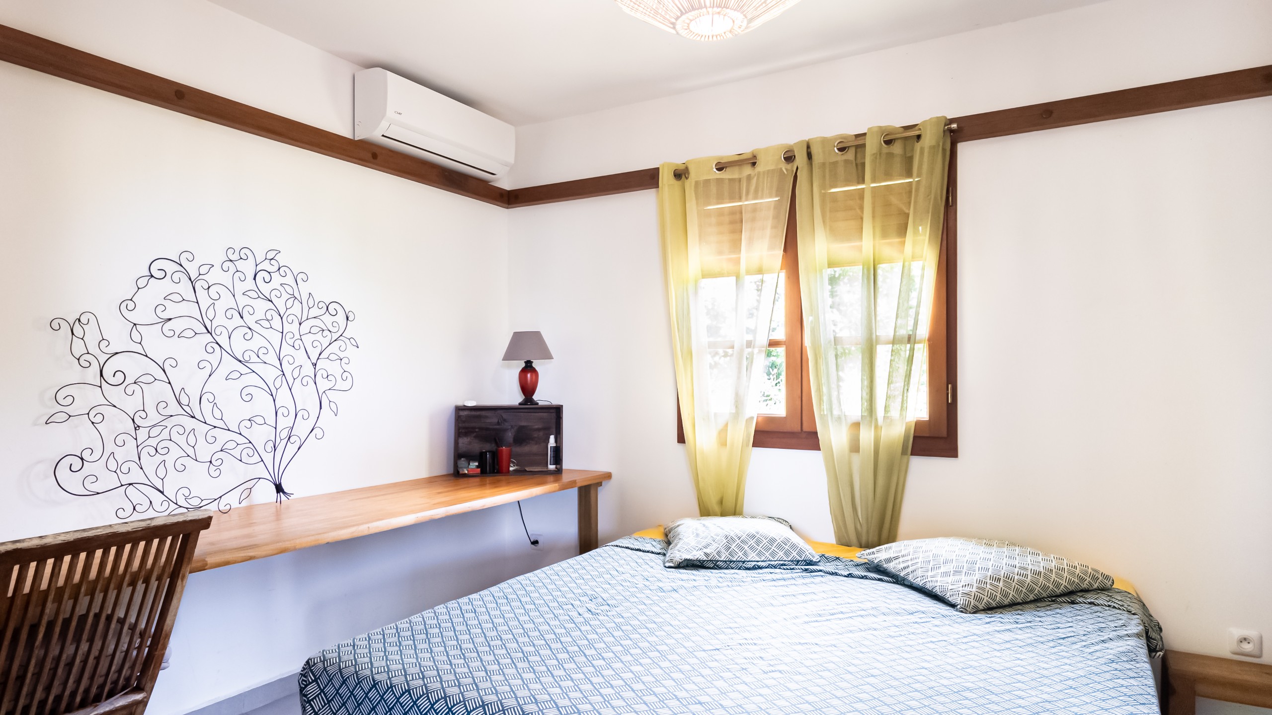 chambre 3 — King Size (180×200), Kaz Alizé Sainte Rose Guadeloupe