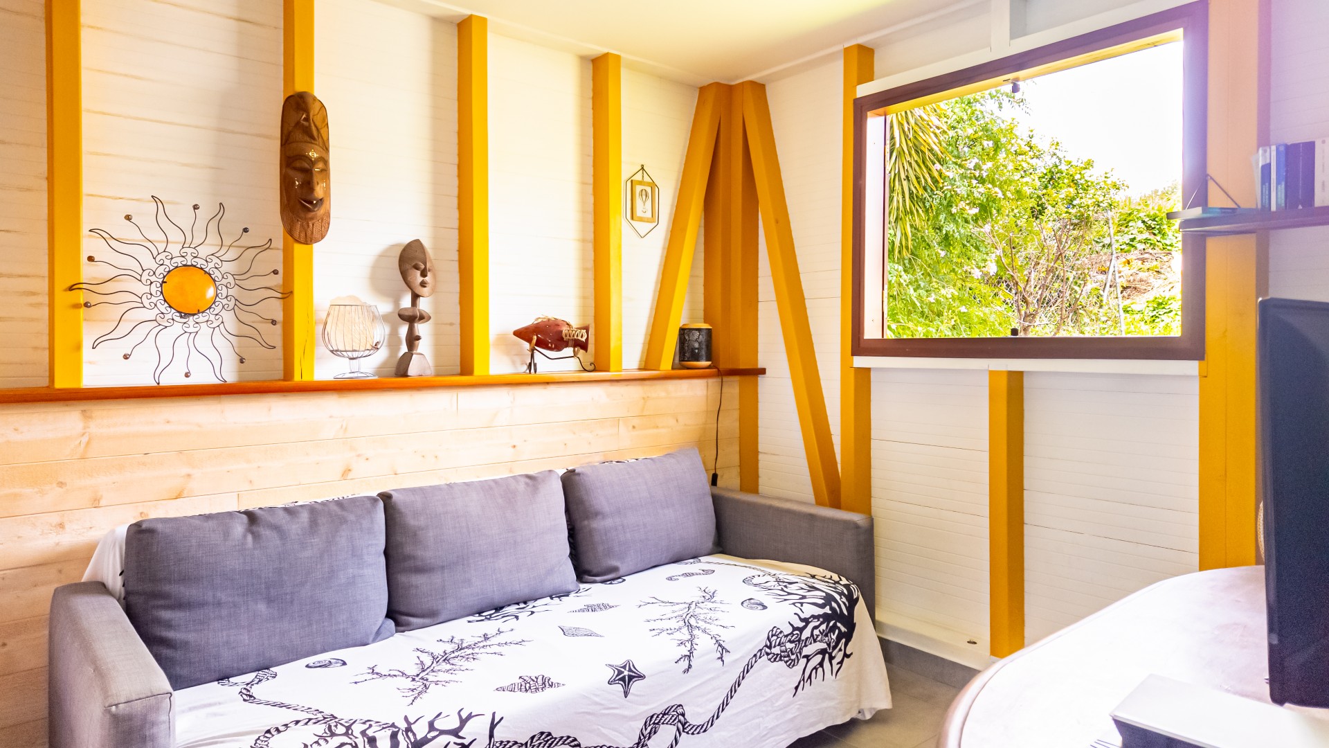 Salon — Canape convertible, Ti Briz Sainte Rose Guadeloupe