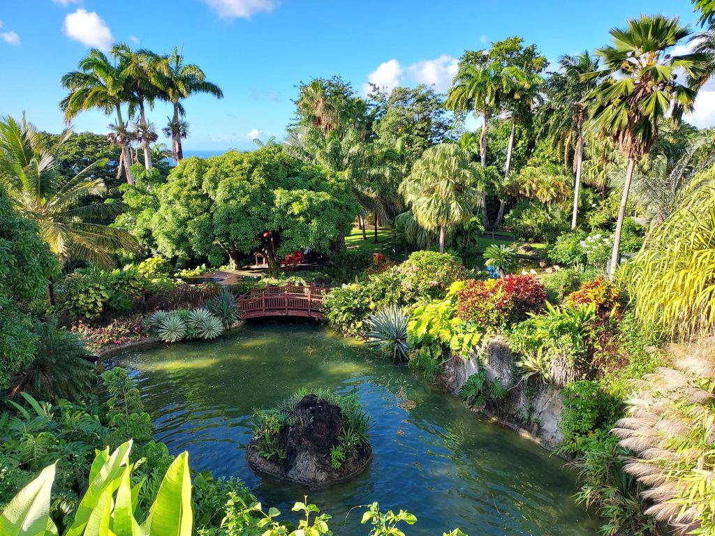 Jardin botanique de Deshaies